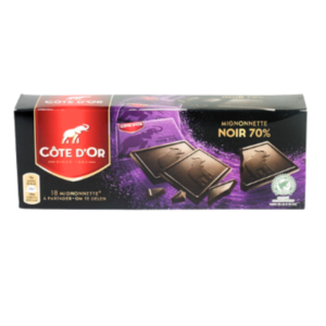 COTE D'OR Mignonnette noir 70% 180g