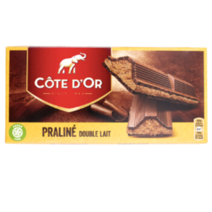 COTE D'OR Tabl. Praliné double lait 200g