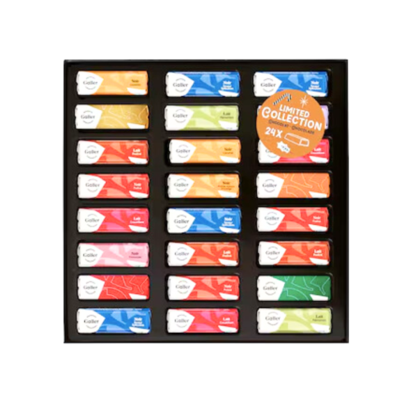 GALLER Mini bâtons de chocolats 24x12g