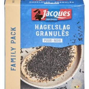 JACQUES Granulés choc. noir 350g
