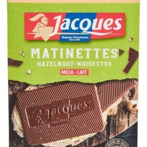 JACQUES Matinettes Choc. lait/noisettes 224g