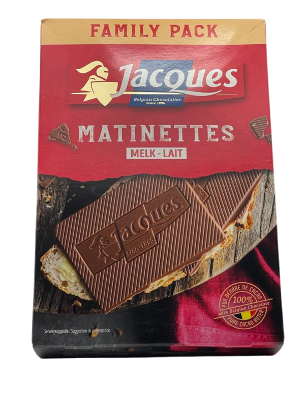 JACQUES matinettes au lait 224g